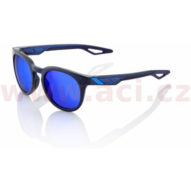 sluneční brýle CAMPO Polished Translucent Blue, 100% (zabarvená modré skla) M000-1026 100%