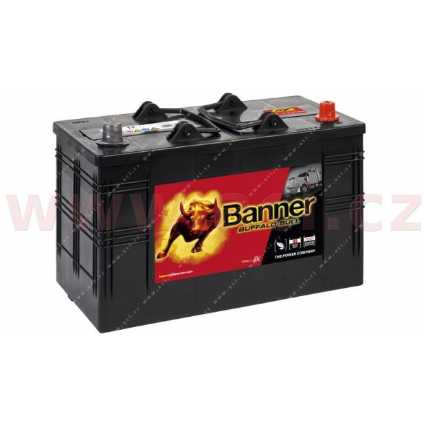 110Ah baterie 720A, pravá BANNER BUFFALO BULL 344x172x214(230) BA 61011 BANNER