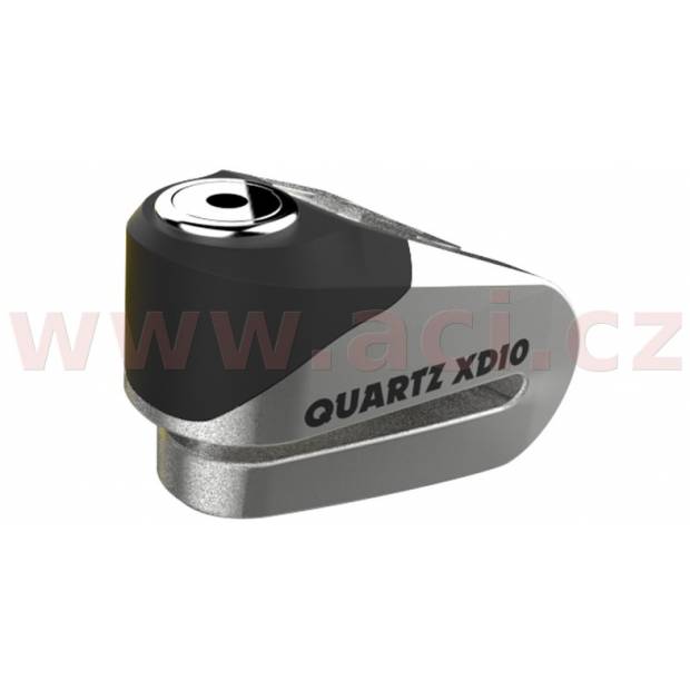 zámek kotoučové brzdy Quartz XD10, OXFORD - Anglie (broušený kov, průměr čepu 10 mm) M005-50 OXFORD