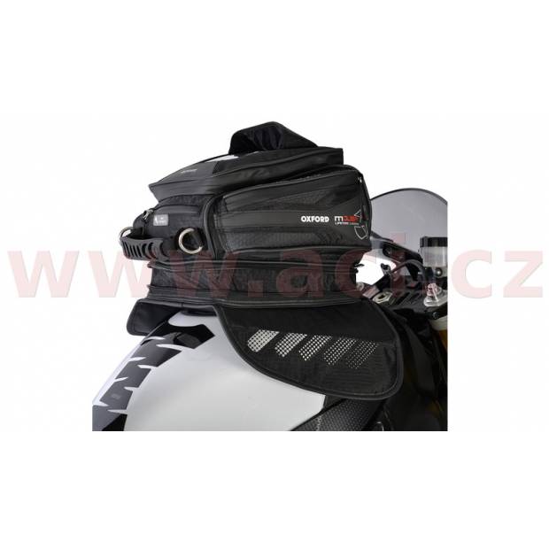 tankbag na motocykl M15R, OXFORD (černý, s magnetickou základnou, objem 15 l) M006-150 OXFORD