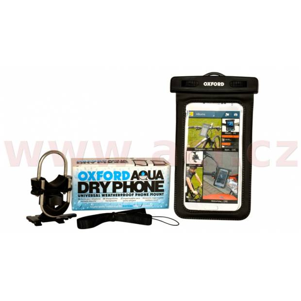 voděodolné pouzdro na telefony Aqua Dry Phone uni, OXFORD (verze s kotvením na řídítka) M006-71 OXFORD