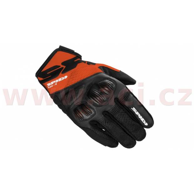 rukavice FLASH R EVO, SPIDI - Itálie (černé/oranžové, vel. XL) M120-163-XL SPIDI