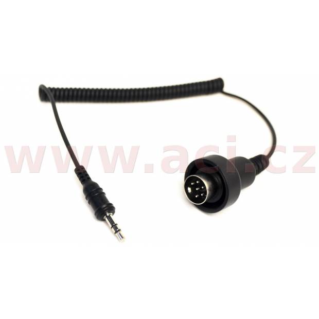 redukce pro transmiter SM-10: 6 pin DIN kabel do 3,5 mm stereo jack (BMW K 1200 LT), SENA M143-026 SENA