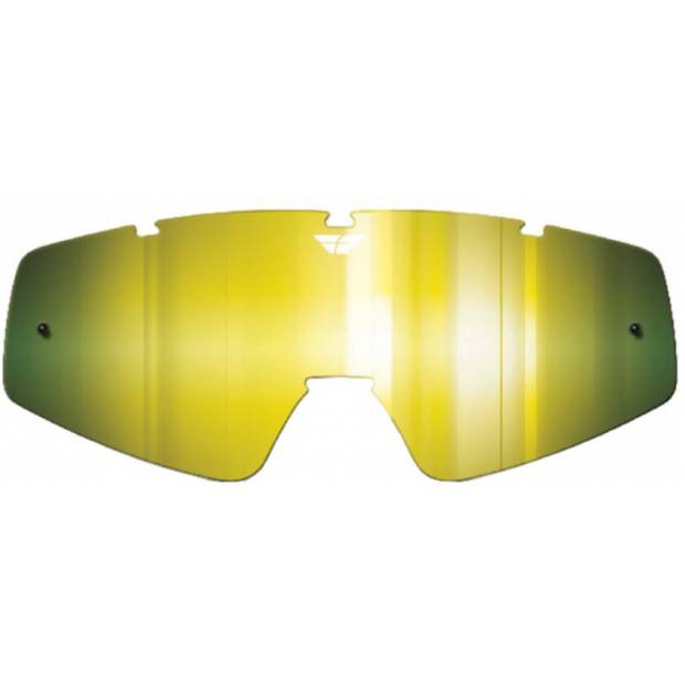 plexi pro brýle Zone/Focus, FLY RACING (zrcadlové zlaté) M152-36 FLY RACING