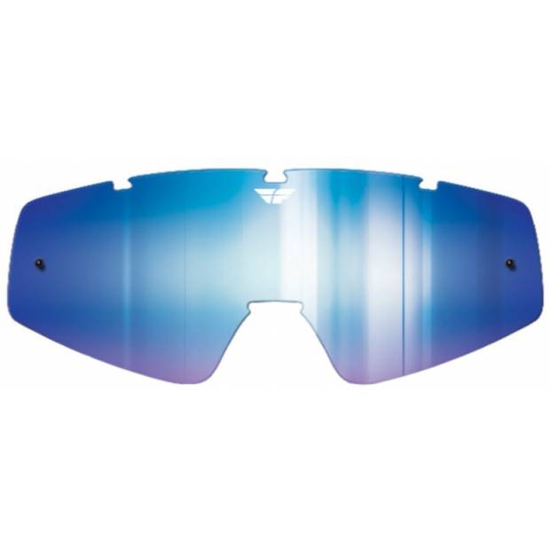 plexi pro brýle Zone/Focus Youth, FLY RACING - USA (zrcadlové modré) M152-38 FLY RACING