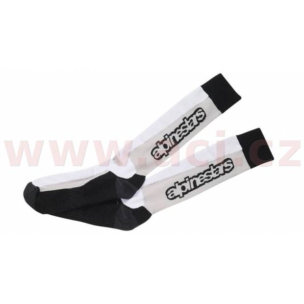 ponožky TOURING SUMMER Socks, ALPINESTARS - Itálie (černé/šedé/bílé, vel. S/M) M168-37-SM ALPINESTARS