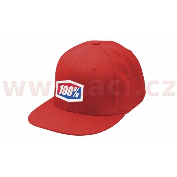 kšiltovka Icon Flexfit, 100% - USA (červená) M186-80 100%