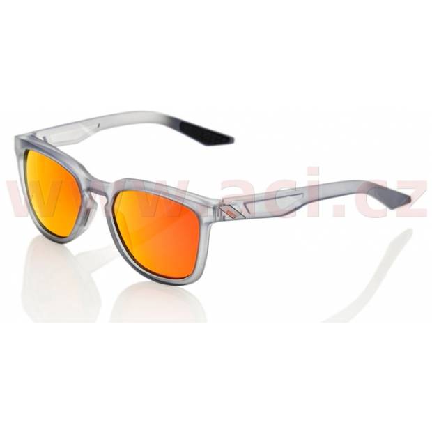 sluneční brýle HUDSON Soft Tact Translucent, 100% - USA (zabarvená červená skla) M000-1058 Ostatní