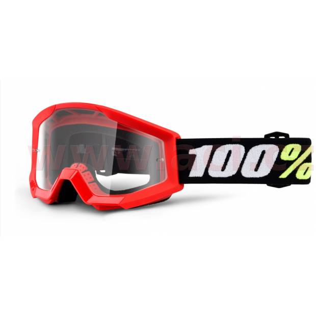 brýle Strata MINI Gron Red, 100% dětské (čiré plexi) M151-35 100%
