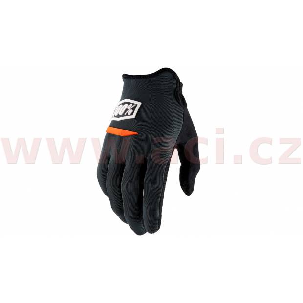 rukavice RIDECAMP, 100% - USA (černá) M172-306 100%