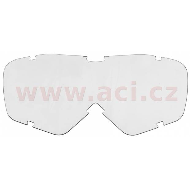 plexi pro brýle s maskou URNA, NOX (zrcadlové chromové) M152-197 NOX