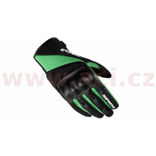 rukavice RANGER, SPIDI - Itálie (černá/zelená) M120-230 Ostatní