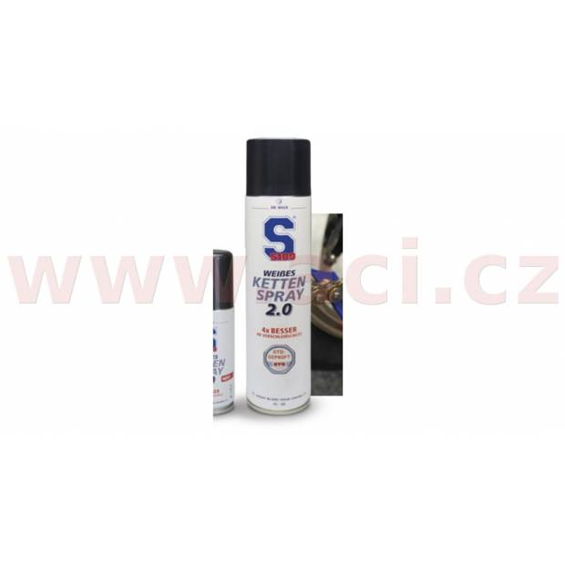 S100 mazivo na řetězy - White Chain Spray 2.0 400 ml KS 3450 S100