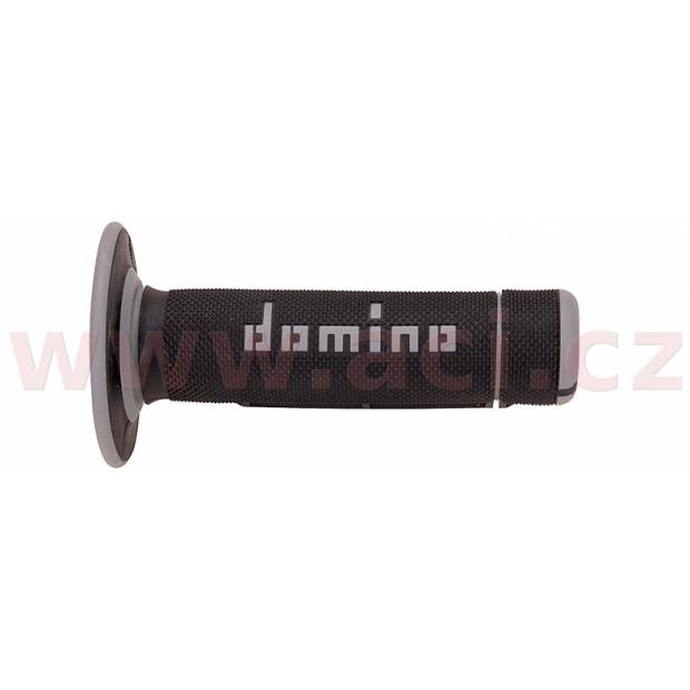 gripy A020 (offroad) délka 118 mm, DOMINO (černo-šedé) M018-118 DOMINO