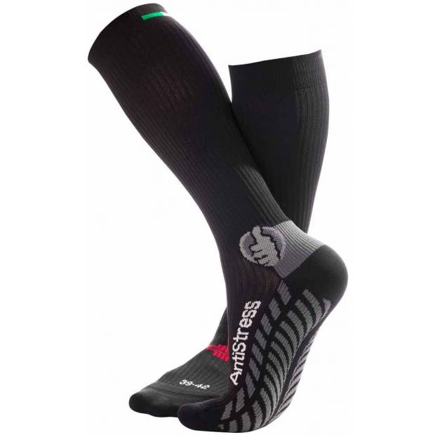 Ponožky dlouhé Los Angeles, MOTO ONE - Itálie (černé) M168-00 MOTO ONE