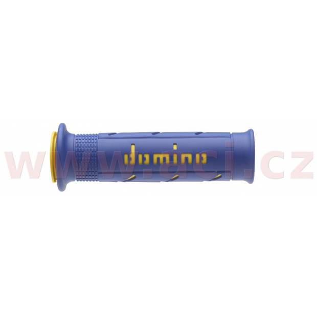 gripy A250 (road) délka 120 + 125 mm, DOMINO (modro-žluté) M018-342 DOMINO