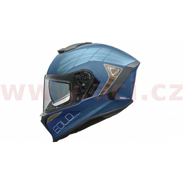 přilba Eolo Matter, V-Helmets (matná tmavá modrá/hnědá) M140-1195 VEMAR