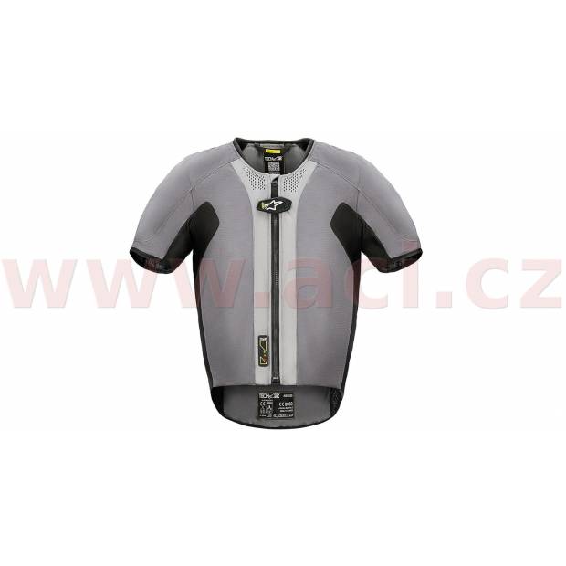 airbagová vesta TECH-AIR®5, ALPINESTARS (šedá/černá, vel. S) M160-374-S ALPINESTARS