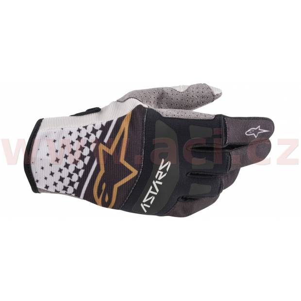 rukavice TECHSTAR 2020, ALPINESTARS (šedá/černá/měděná) M172-377 ALPINESTARS