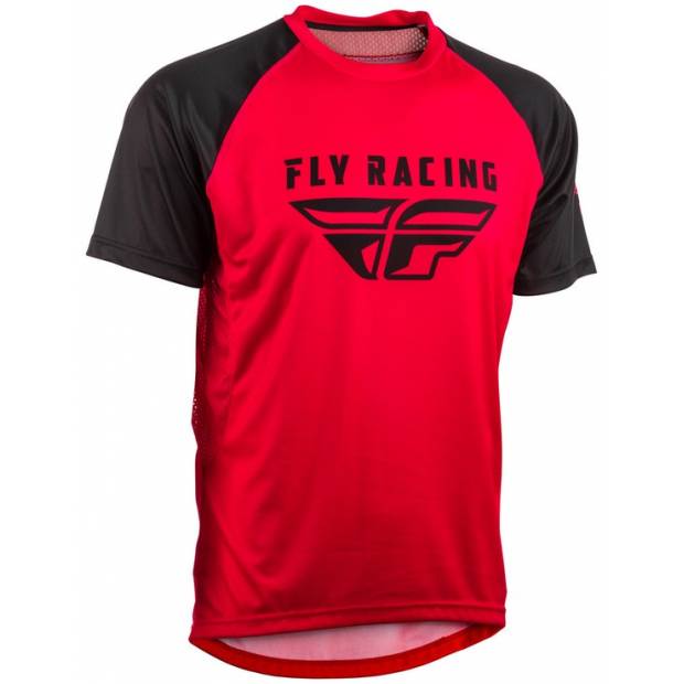 dres SUPER D, FLY RACING - USA (červená/černá) C170-017 FLY RACING