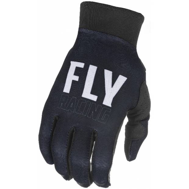 rukavice PRO LITE 2021, FLY RACING -USA (černá/bílá) M172-427 FLY RACING