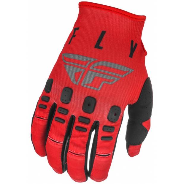 rukavice KINETIC K121, FLY RACING - USA (červená/šedá/černá) M172-431 Ostatní
