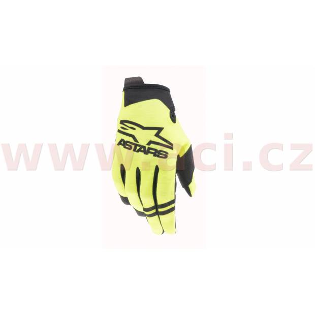 rukavice RADAR 2021, ALPINESTARS (žlutá fluo/černá) M172-0011 ALPINESTARS