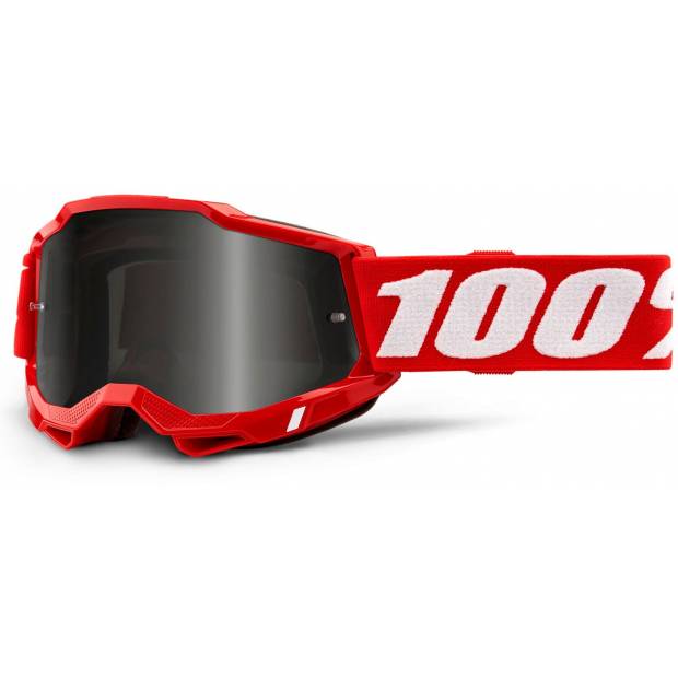 ACCURI 2, 100% Sand brýle červené, kouřové plexi M150-582 100%