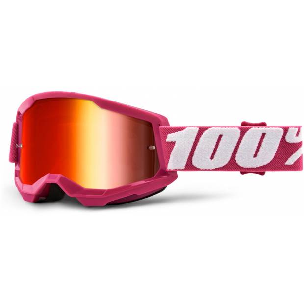STRATA 2, 100% brýle Fletcher, zrcadlové červené plexi M150-607 100%