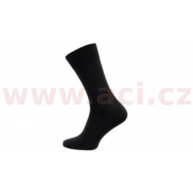 Ponožky černé hladké LYCRA (sada 5 párů) X PONOZKY 1 Ostatní
