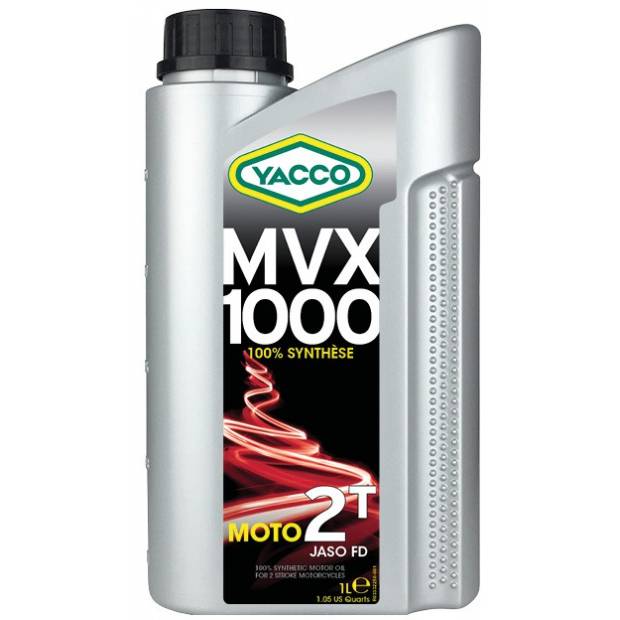 Motorový olej YACCO MVX 1000 2T, YACCO (1 l) MY 33321 YACCO