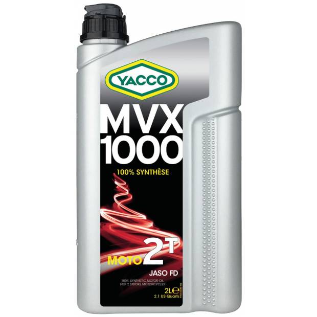 Motorový olej YACCO MVX 1000 2T, YACCO (2 l) MY 33322 YACCO