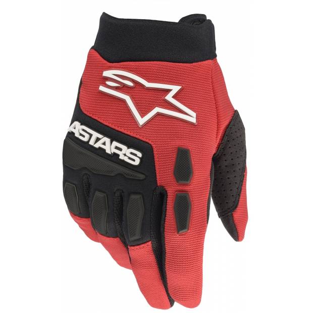 rukavice FULL BORE, ALPINESTARS, dětské (červená/černá, vel. S) M175-93-S ALPINESTARS