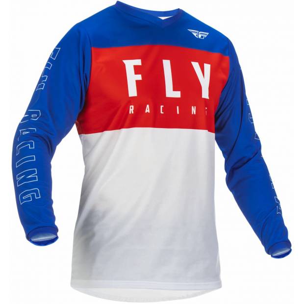 dres F-16 , FLY RACING - USA 2022 (červená/bílá/modrá) M170-0133 FLY RACING