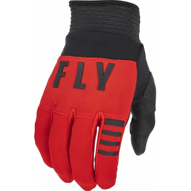 rukavice F-16, FLY RACING - USA 2022 dětské (červená/bílá/modrá , vel. YS) M172-0084 FLY RACING