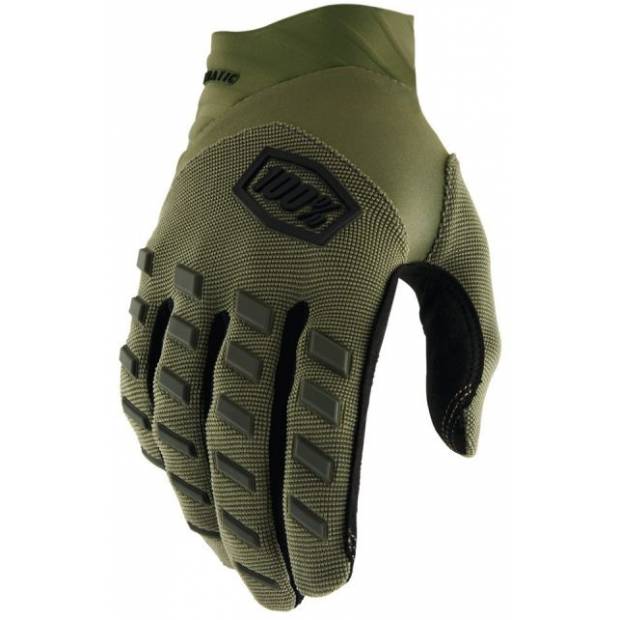rukavice AIRMATIC, 100% - USA (army zelená, vel. XL) M172-0154-XL 100%
