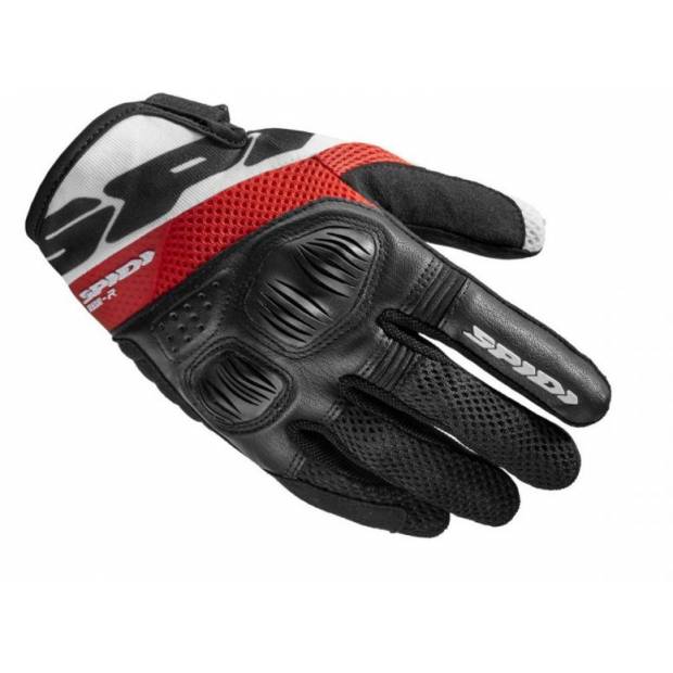 rukavice Flash R LADY, SPIDI, dámské (černá/červená, vel. S) M121-164-S SPIDI
