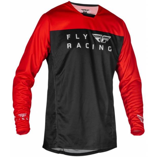 dres RADIUM, FLY RACING - USA (červená/černá/šedá) C170-045 FLY RACING