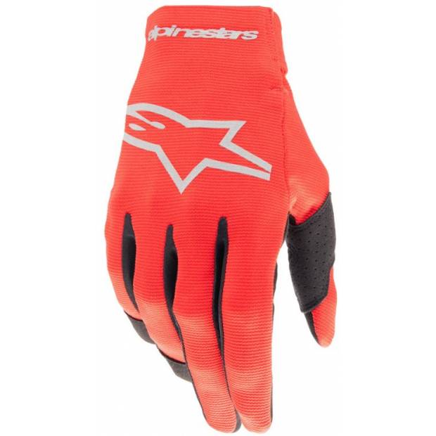 rukavice RADAR, ALPINESTARS (červená/stříbrná, vel. XL) M172-0173-XL ALPINESTARS