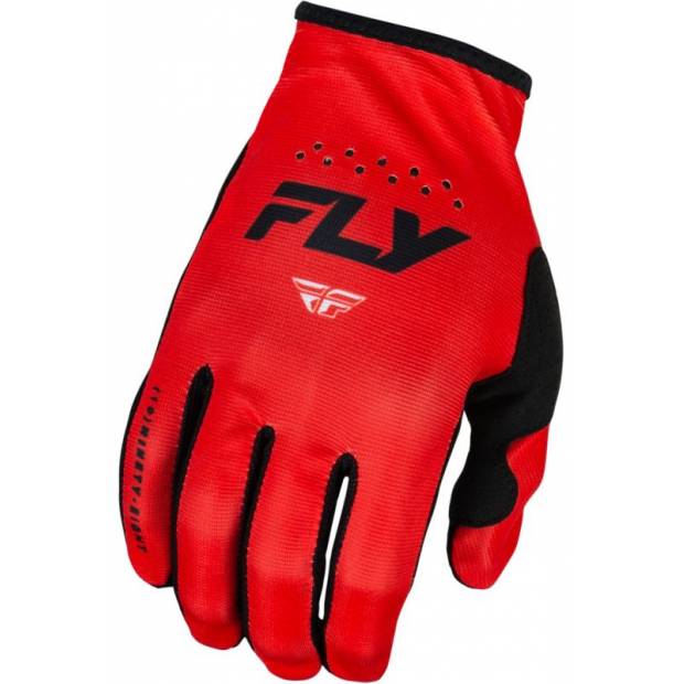 rukavice LITE, FLY RACING - USA 2024 (červená/černá) M172-0205 FLY RACING