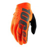 rukavice BRISKER, 100% - USA (fluo oranžová/černá , vel. 2XL) M172-308-2XL 100%