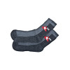 ponožky černošedé termo, silné (vel. 40-41) (1 pár) X PONOZKY 340 ACI