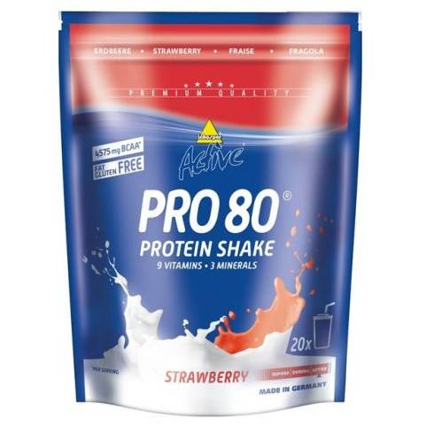 protein ACTIVE PRO 80 / 500 g Jahoda (Inkospor - Německo) M022-050 Inkospor