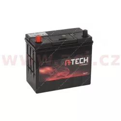 45Ah baterie, 340A, levá A-TECH 238x129x225 (úzké póly) BA J45L A-TECH