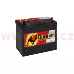 45Ah baterie, 390A, pravá, úzké póly BANNER Power Bull 238x129x203(225) BA P4523 BANNER