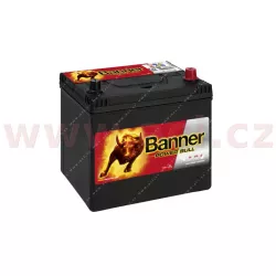 60Ah baterie, 510A, pravá BANNER Power Bull 233x173x203(225) BA P6068 BANNER