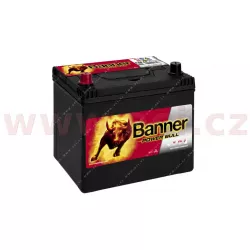 60Ah baterie, 510A, levá BANNER Power Bull 233x173x203(225) BA P6069 BANNER
