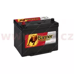 70Ah baterie, 600A, levá BANNER Power Bull 260x174x200(222) BA P7024 BANNER