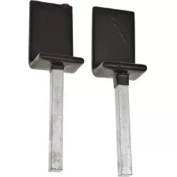 L adaptéry pro zadní hliníkový strojan M002-67, Q-TECH (1 pár) M002-95 Q-TECH
