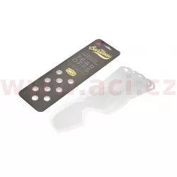 strhávací slídy plexi pro brýle BARSTOW, 100% (20 vrstev v balení, čiré) M152-119 100%